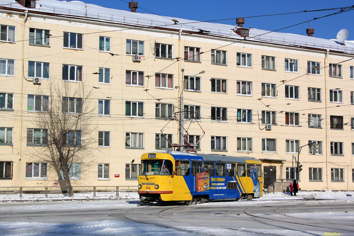 Екатеринбург, Tatra T3SU № 146