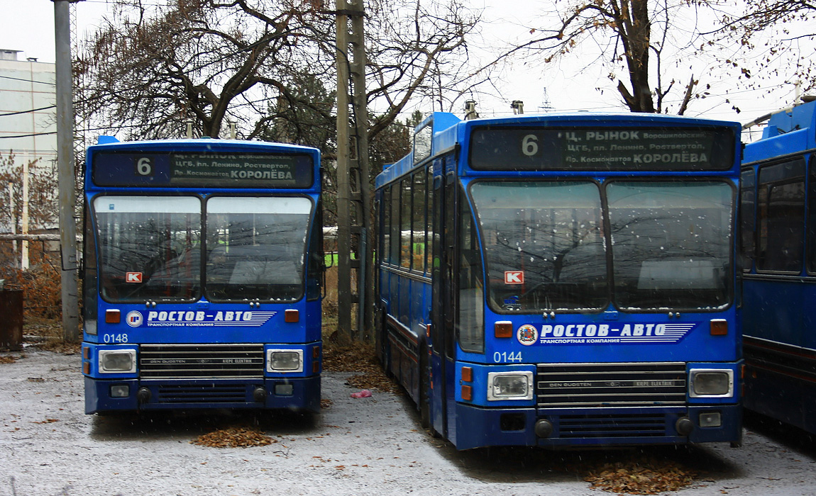 Rostov Doni ääres, DAF Den Oudsten B79T-KM560 / Kiepe № 0148; Rostov Doni ääres, DAF Den Oudsten B79T-KM560 / Kiepe № 0144