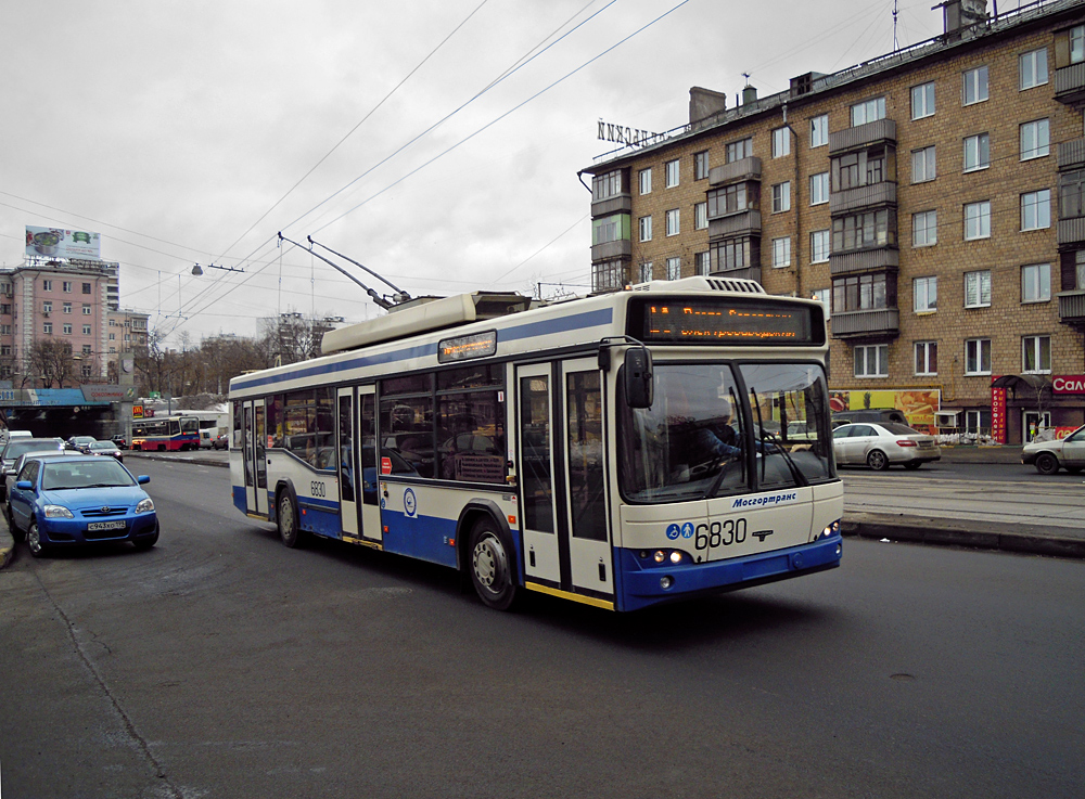 Москва, СВАРЗ-МАЗ-6235.00 № 6830