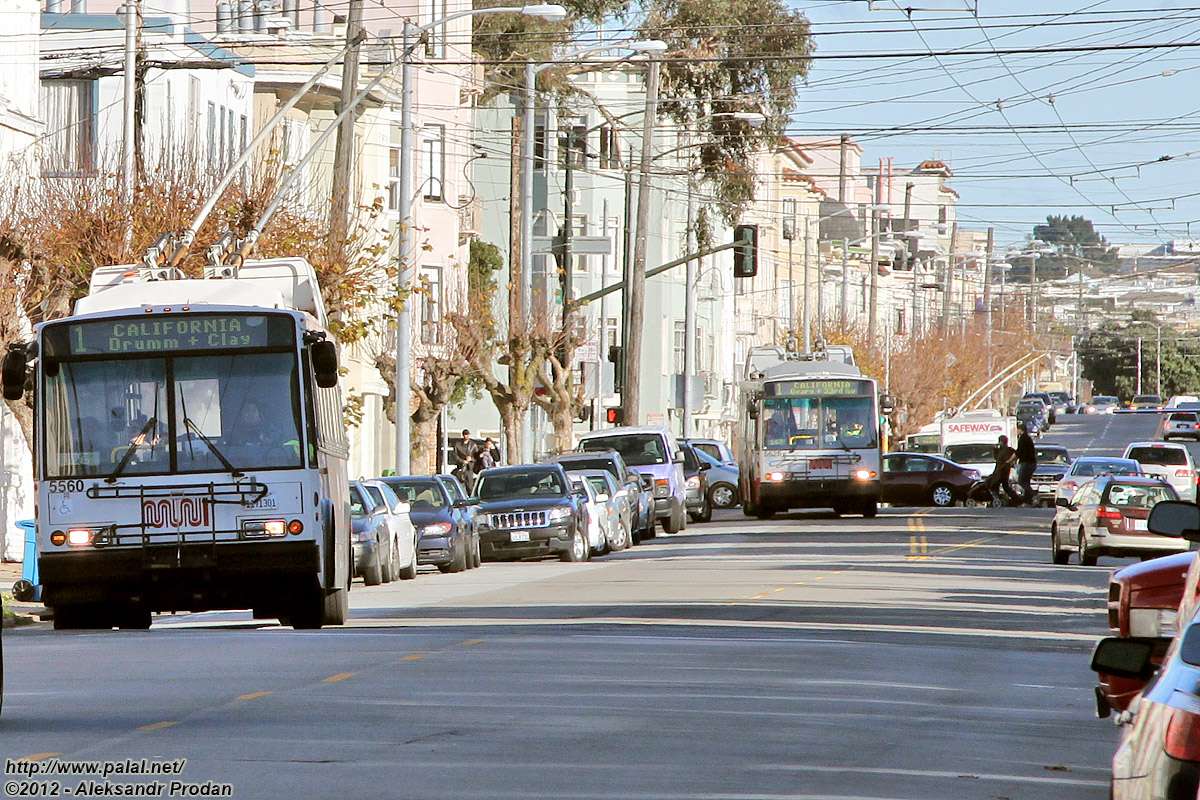 Сан-Франциско, область залива, Škoda 14TrSF № 5560; Сан-Франциско, область залива, Škoda 14TrSF № 5626