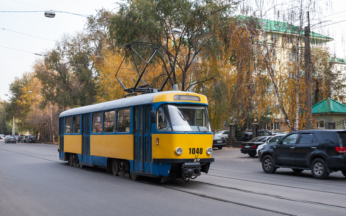 Алматы, Tatra T4D № 1040