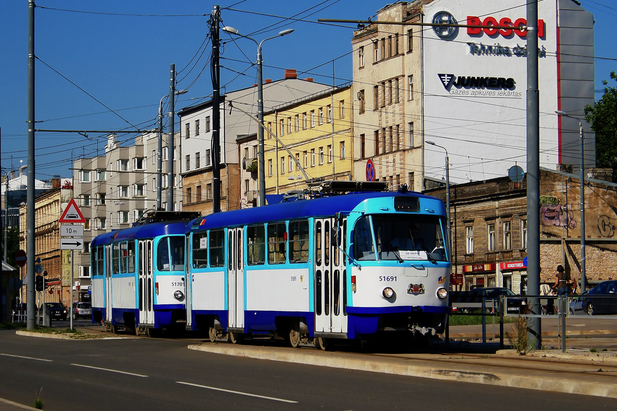 Рига, Tatra T3A № 51691