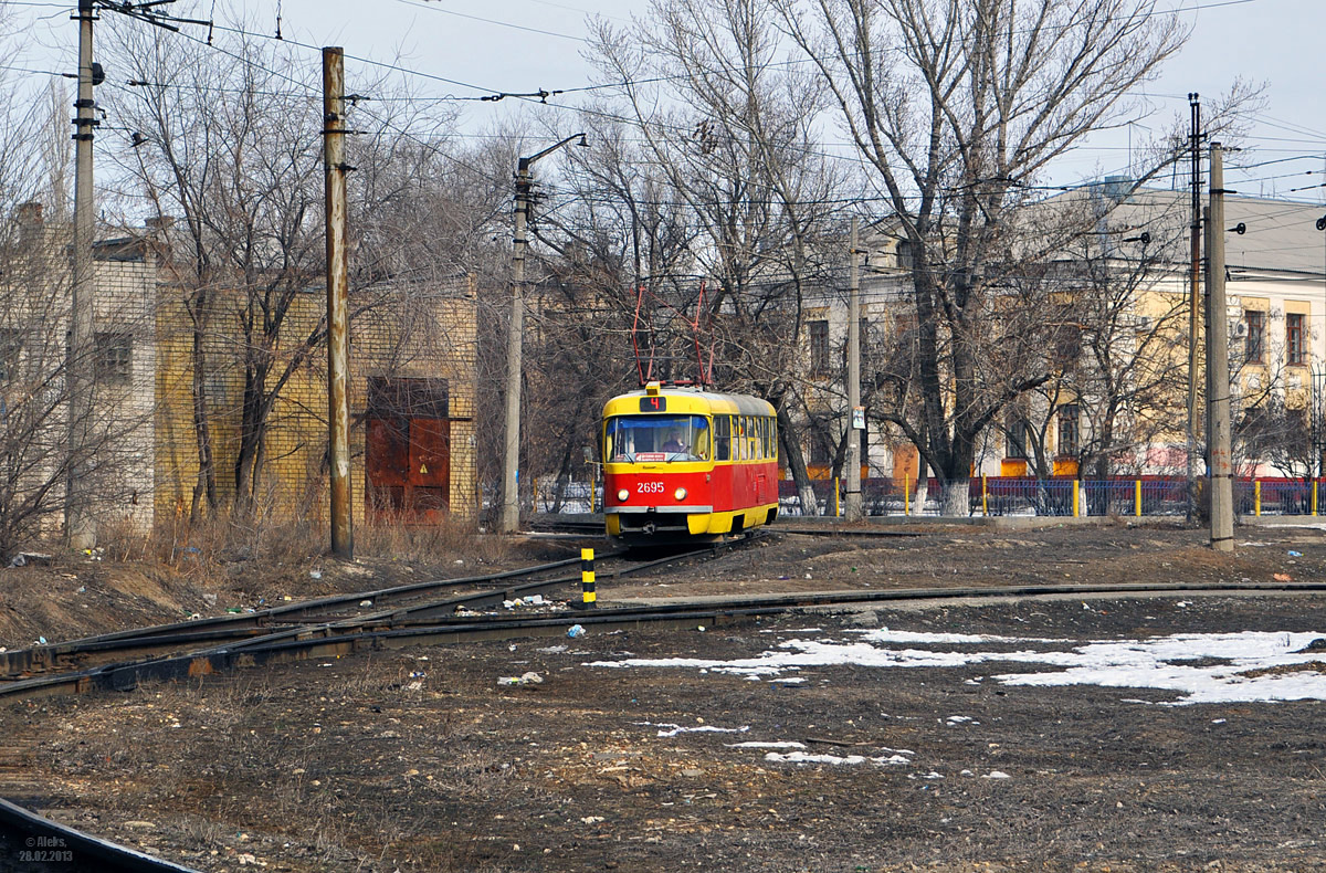 Волгоград, Tatra T3SU № 2695