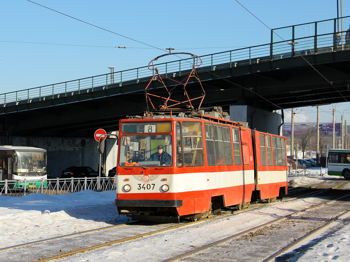 Санкт-Петербург, ЛВС-86К № 3407