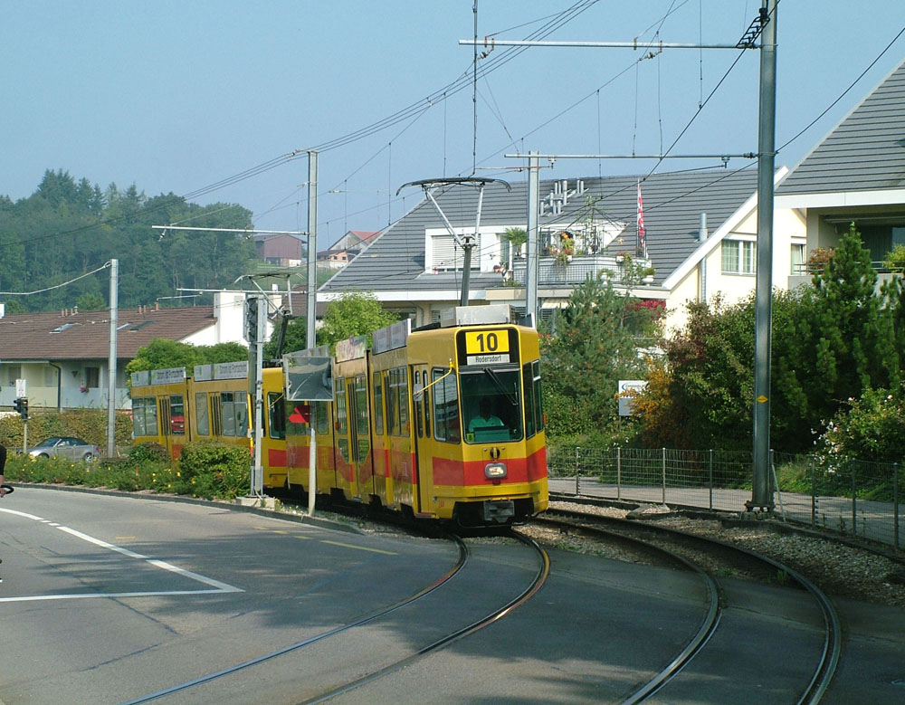 Базель, Schindler/Siemens Be 4/8 № 244; Базель — Международный трамвай-интерурбан Basel — Rodersdorf