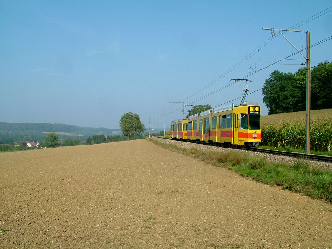 Базель, Schindler/Siemens Be 4/8 № 236; Базель — Международный трамвай-интерурбан Basel — Rodersdorf