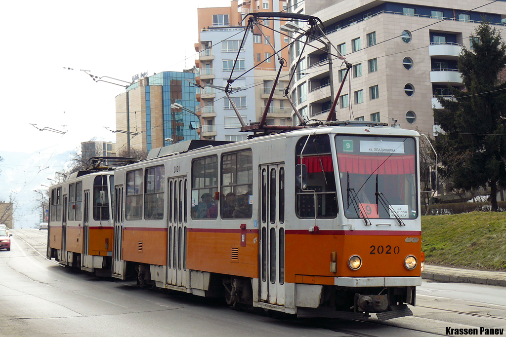 София, Tatra T6A2B № 2020