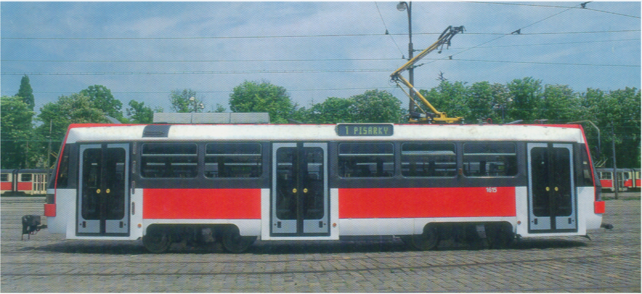 Брно, Tatra T3R (1995) № 1615