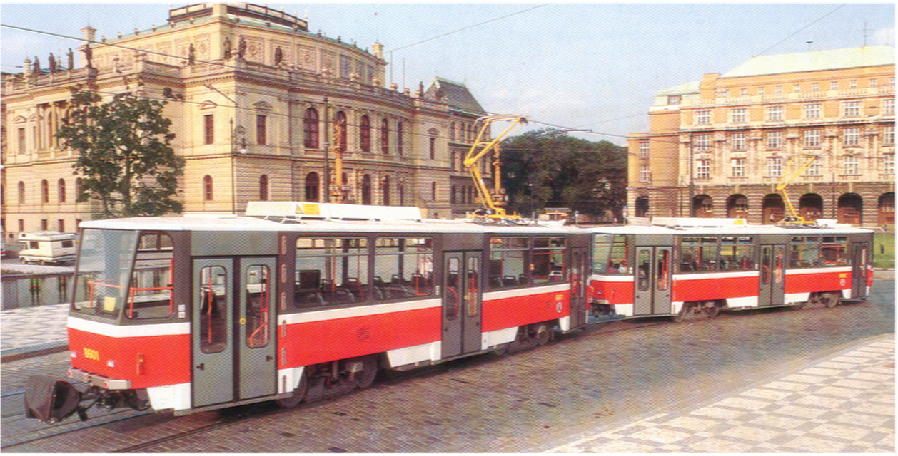 Прага, Tatra T6A5 № 8601; Прага, Tatra T6A5 № 8602