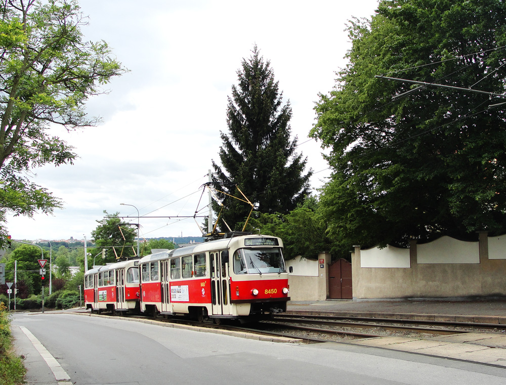 Прага, Tatra T3R.P № 8450