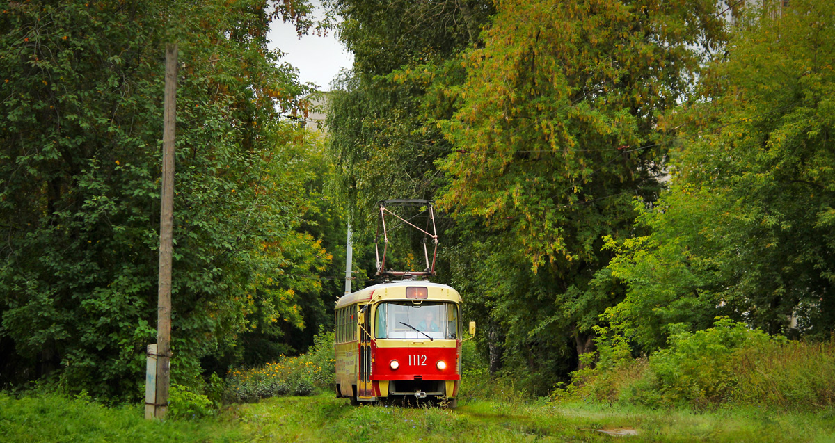 Ижевск, Tatra T3SU (двухдверная) № 1112