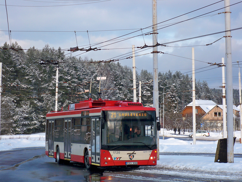 Вильнюс, МАЗ-ЭТОН Т203 Amber № 1720