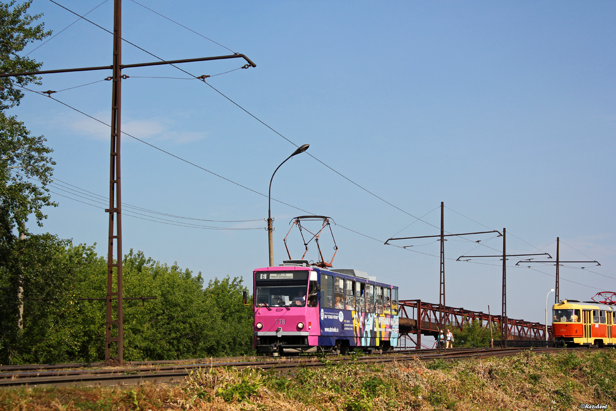 Екатеринбург, Tatra T6B5SU № 778