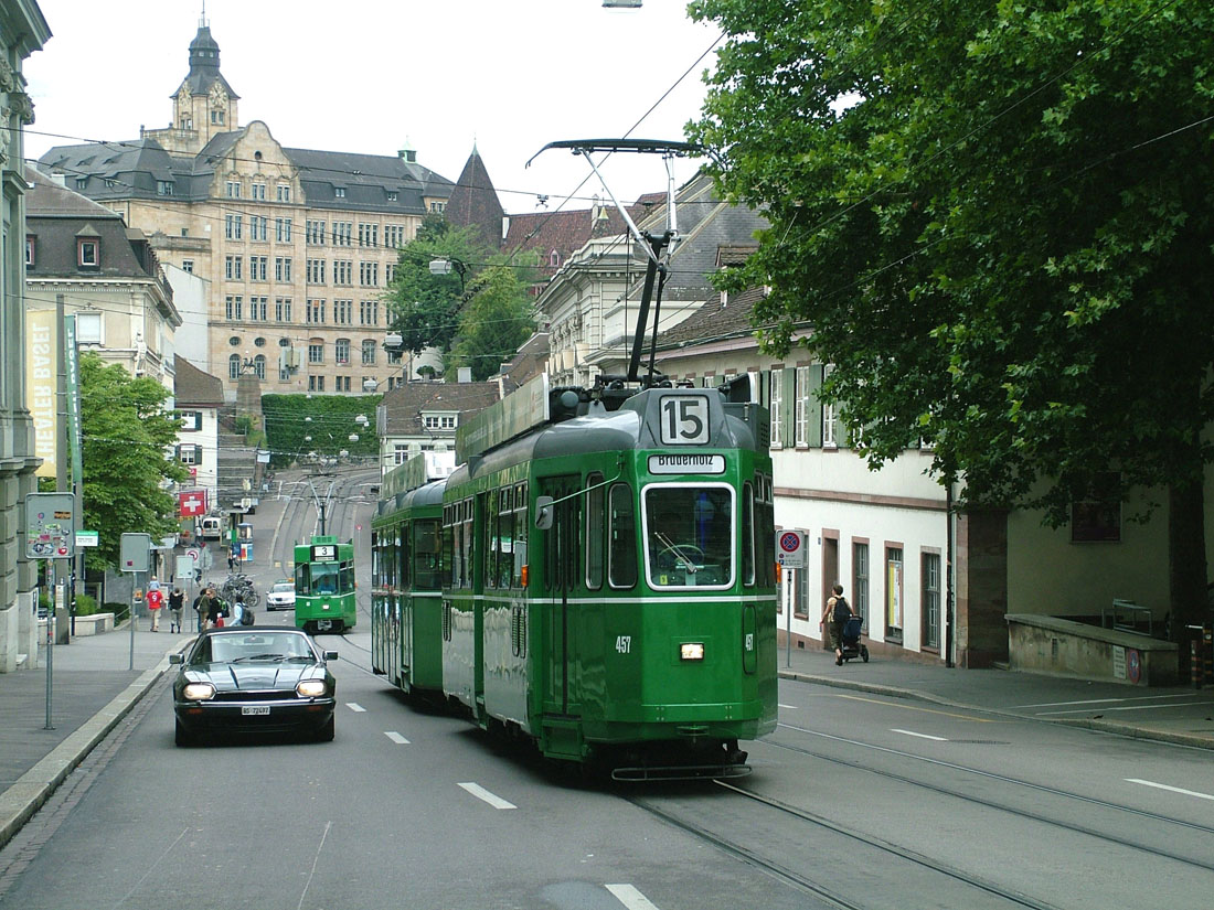 Базель, SWP/BBC Be 4/4 № 457