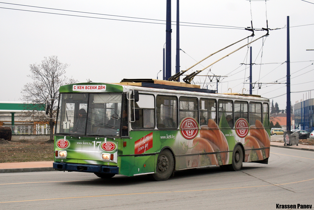 Пазарджик, Škoda 14Tr01 № 17