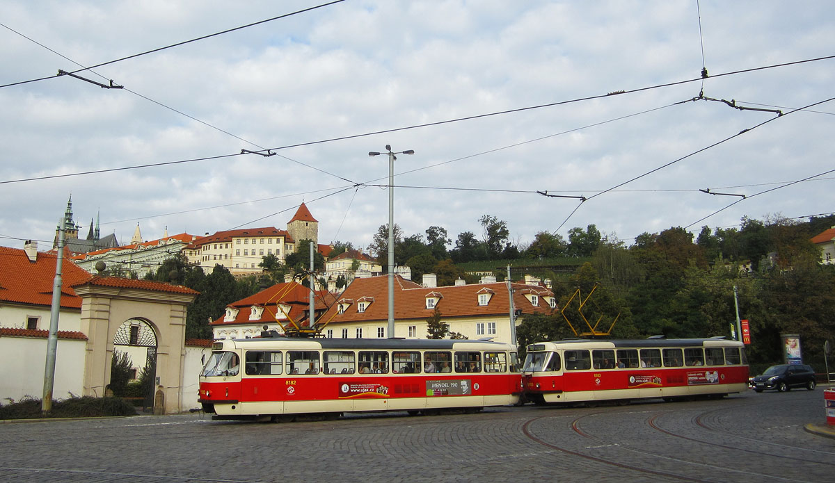 Прага, Tatra T3R.PV № 8182; Прага, Tatra T3R.PV № 8183