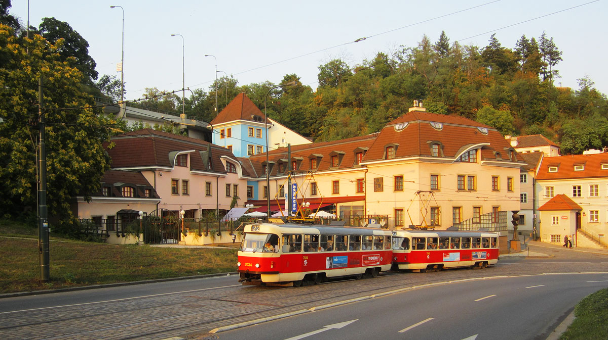 Прага, Tatra T3SUCS № 7034