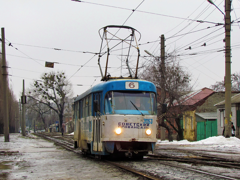 Харьков, Tatra T3SU № 3053