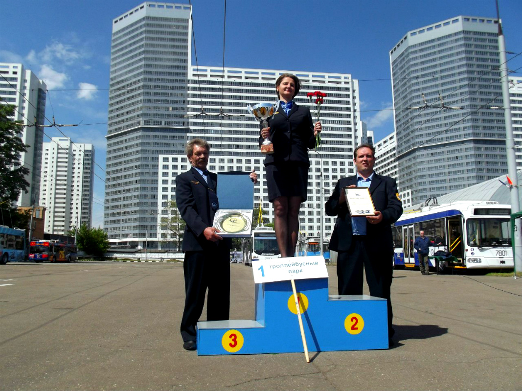 Москва — 33-й конкурс водителей троллейбуса; Работники электротранспорта Москва — 33-й конкурс водителей троллейбуса; Работники электротранспорта