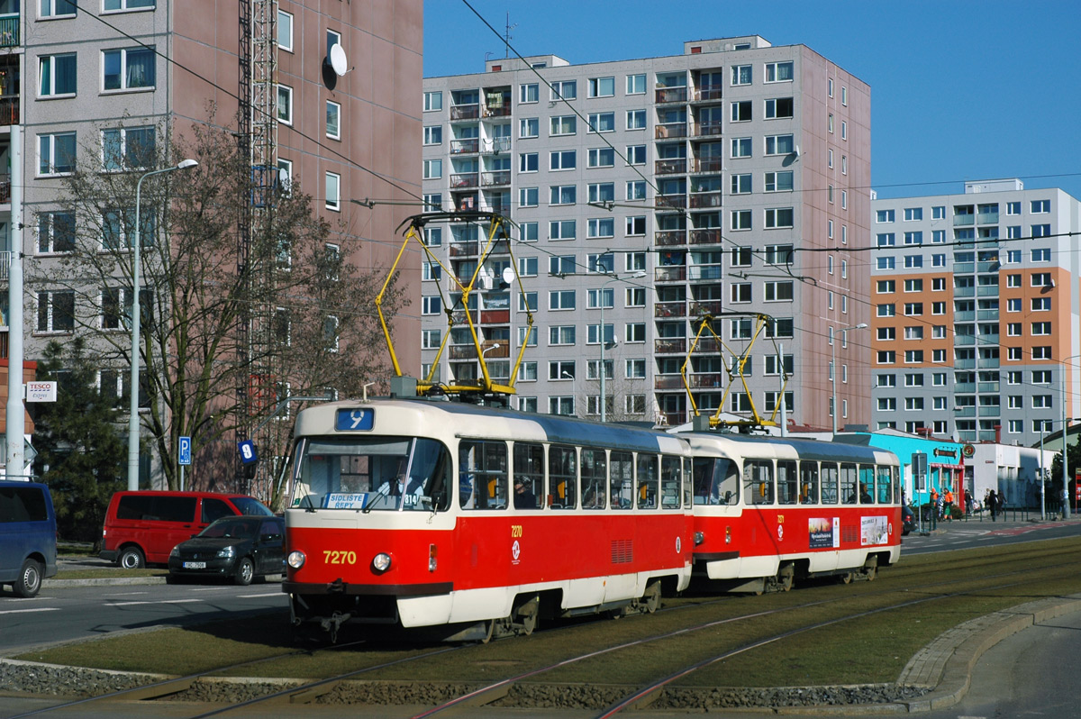 Прага, Tatra T3SUCS № 7270