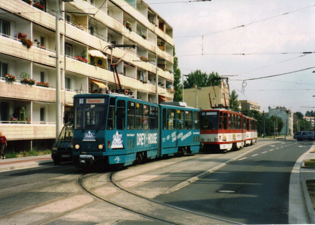 Котбус, Tatra KT4D № 7 Котбус, Tatra KT4D № 7