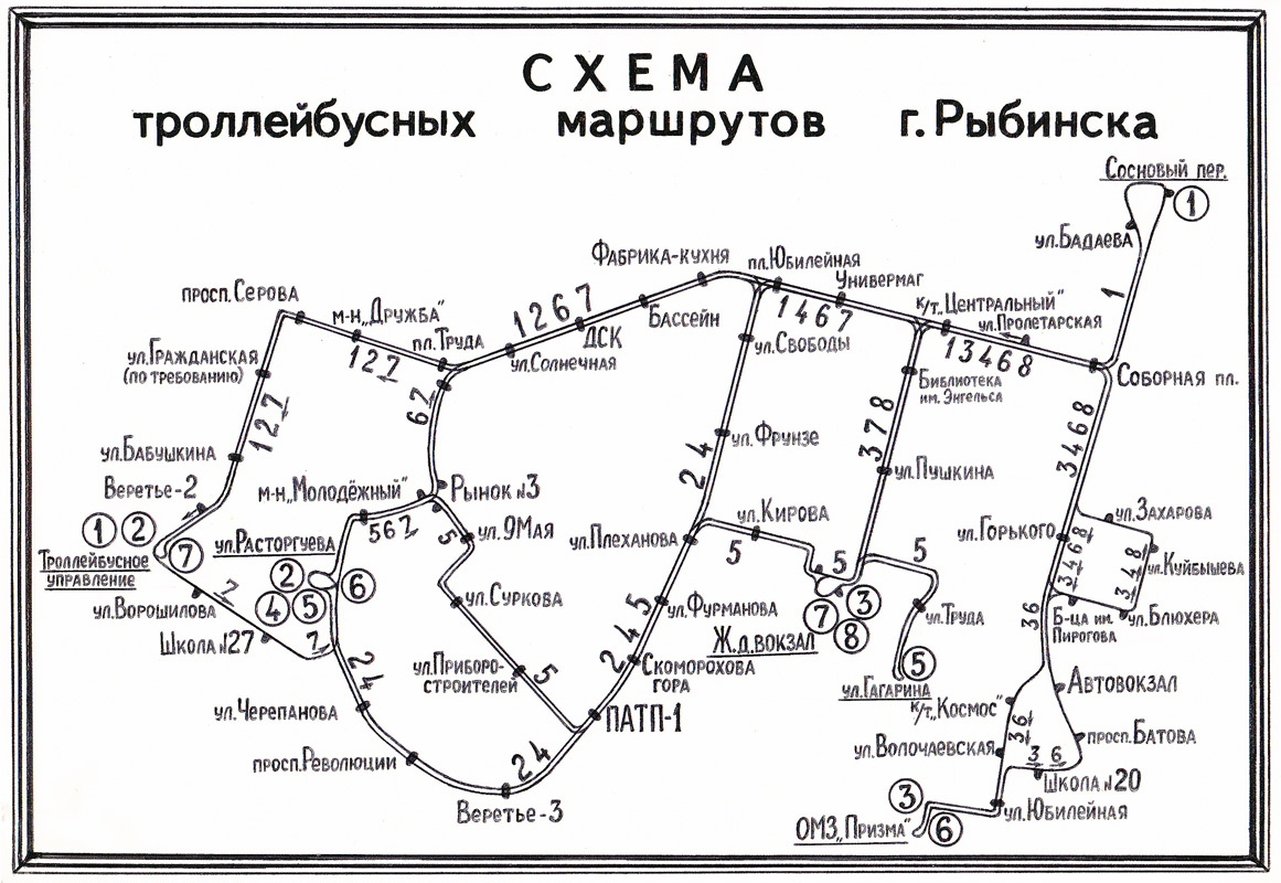 Rybinsk — Maps