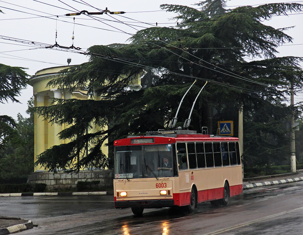 Крымский троллейбус, Škoda 14Tr02/6 № 6003
