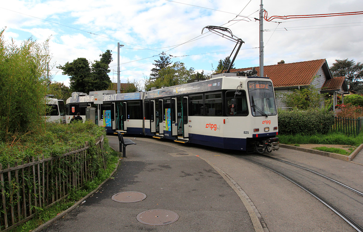 Geneva, ACMV/ABB/Duewag Be 4/6 № 825