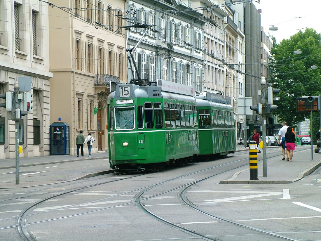 Базель, SWP/BBC Be 4/4 № 465