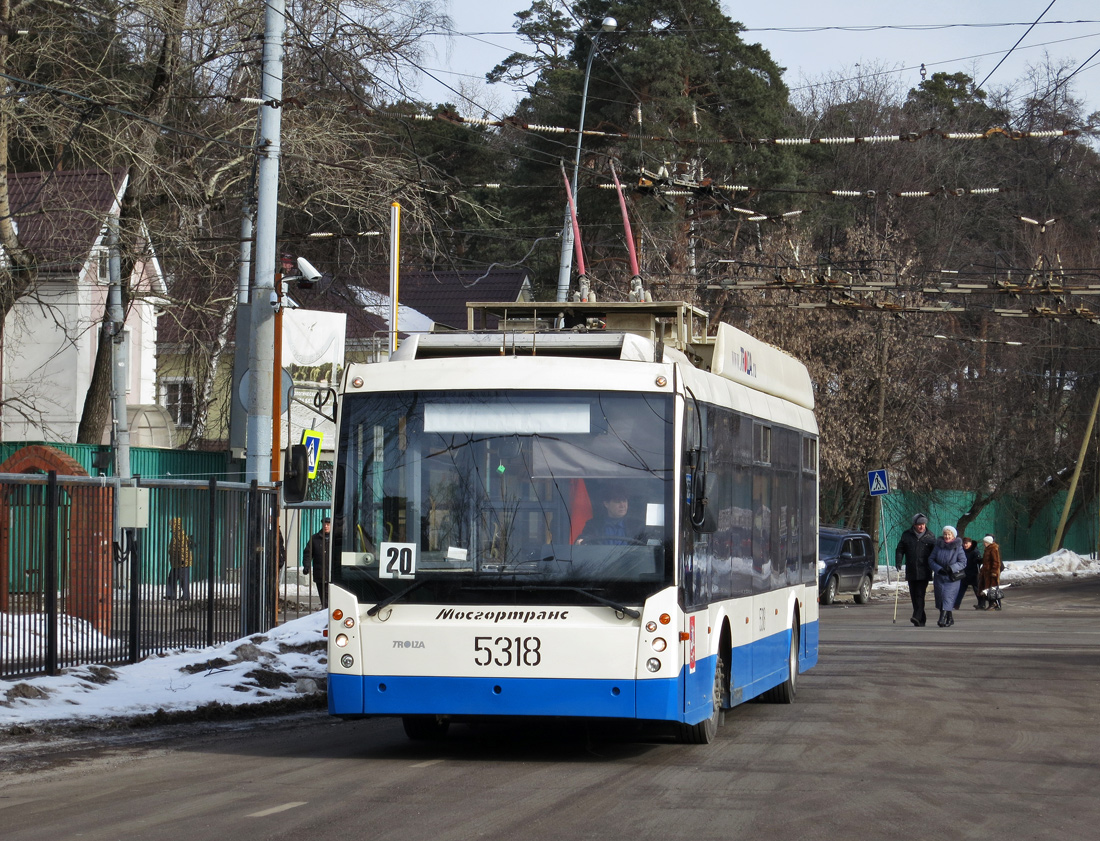 Москва, Тролза-5265.00 «Мегаполис» № 5318