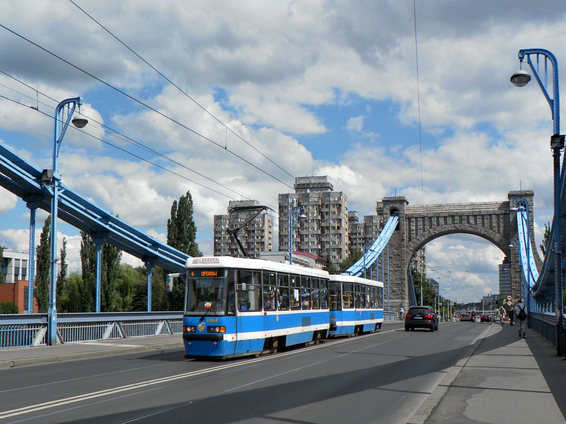 Вроцлав, Konstal 105NWr № 2468