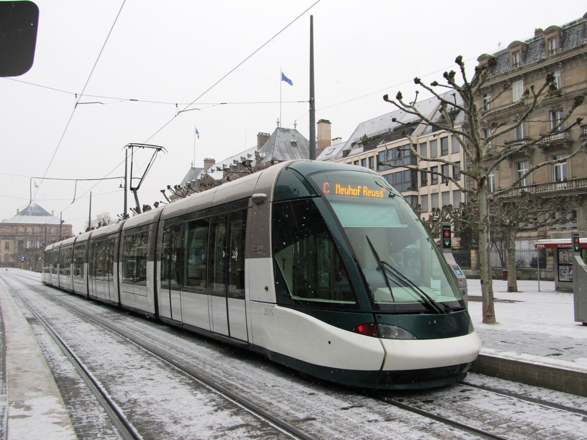 Страсбург, Alstom Citadis 403 № 2035