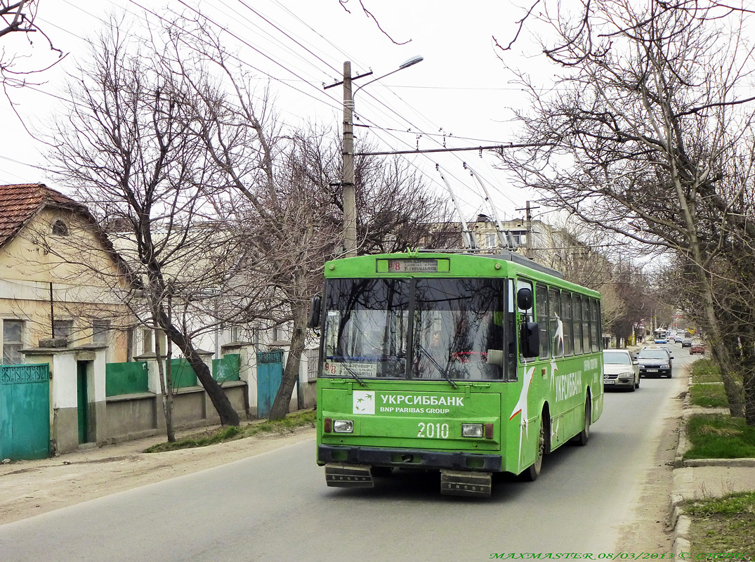 Крымский троллейбус, Škoda 14Tr02/6 № 2010
