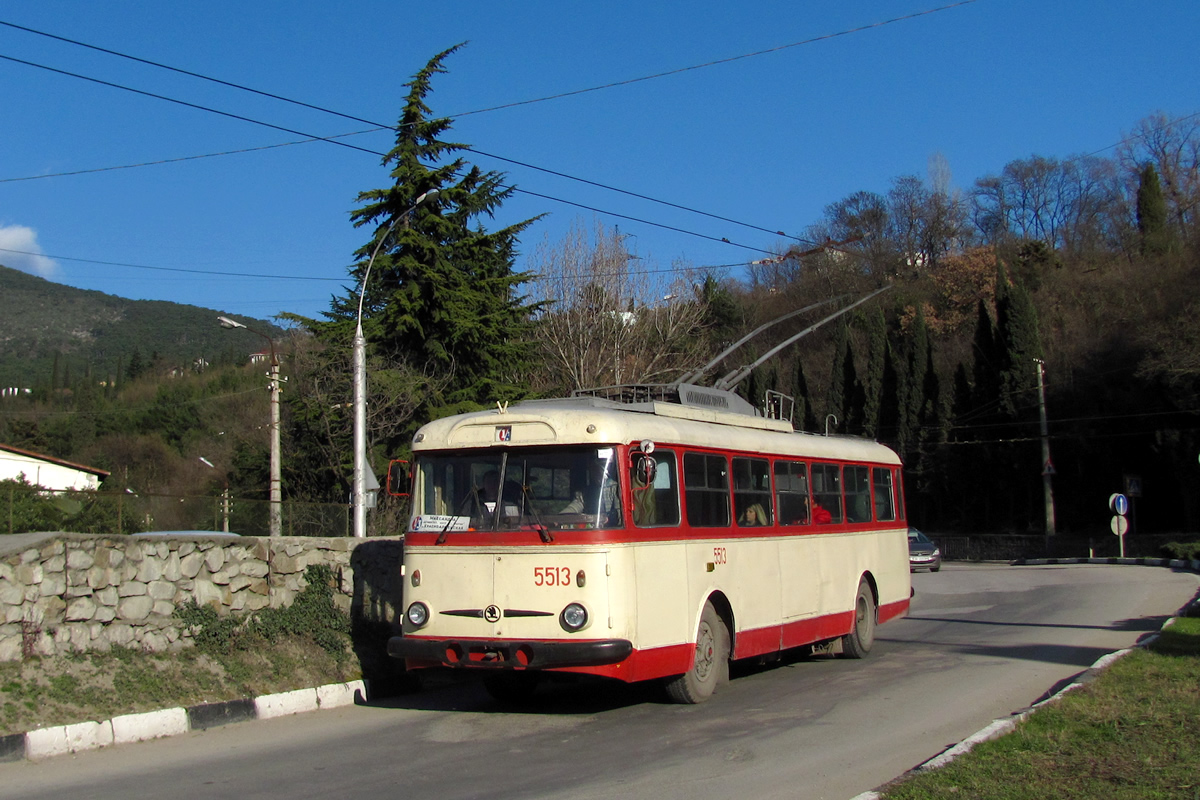 ყირიმის ტროლეიბუსი, Škoda 9Tr19 № 5513