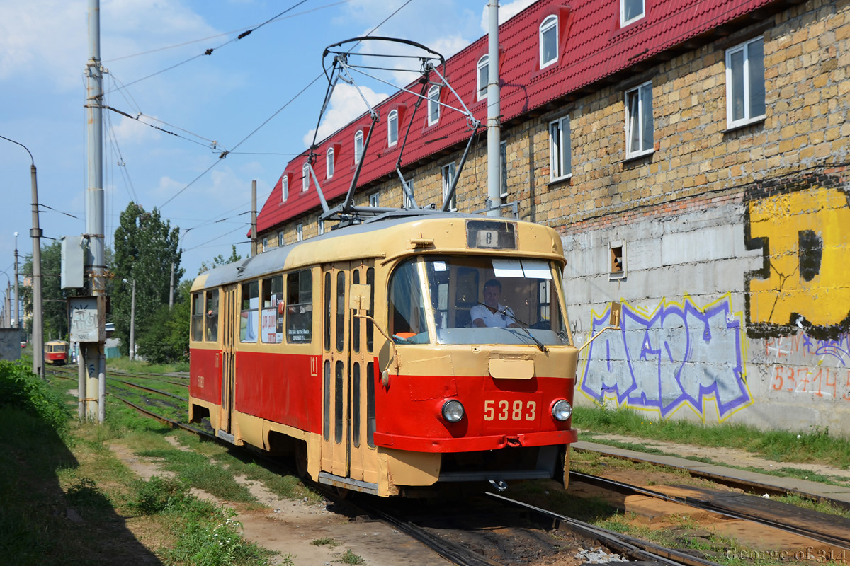 Киев, Tatra T3SU № 5383