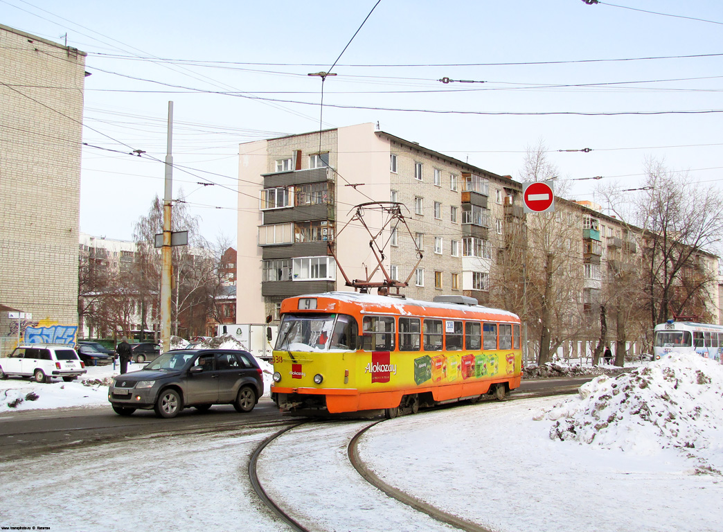 Екатеринбург, Tatra T3SU № 338