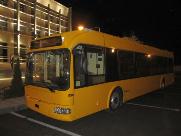 Čerkasai — New BKM trolleybuses; Čerkasai — Presentations of new trolleybuses