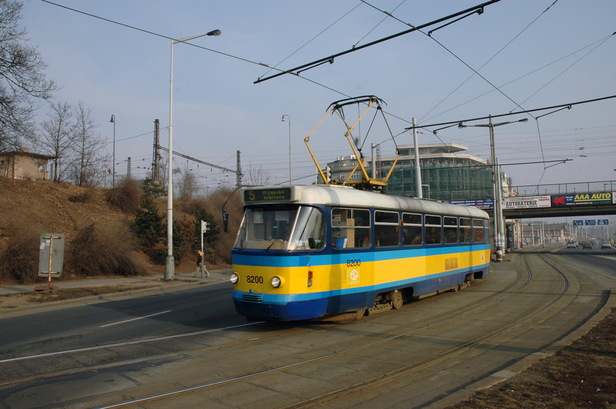 Прага, Tatra T3G № 8200