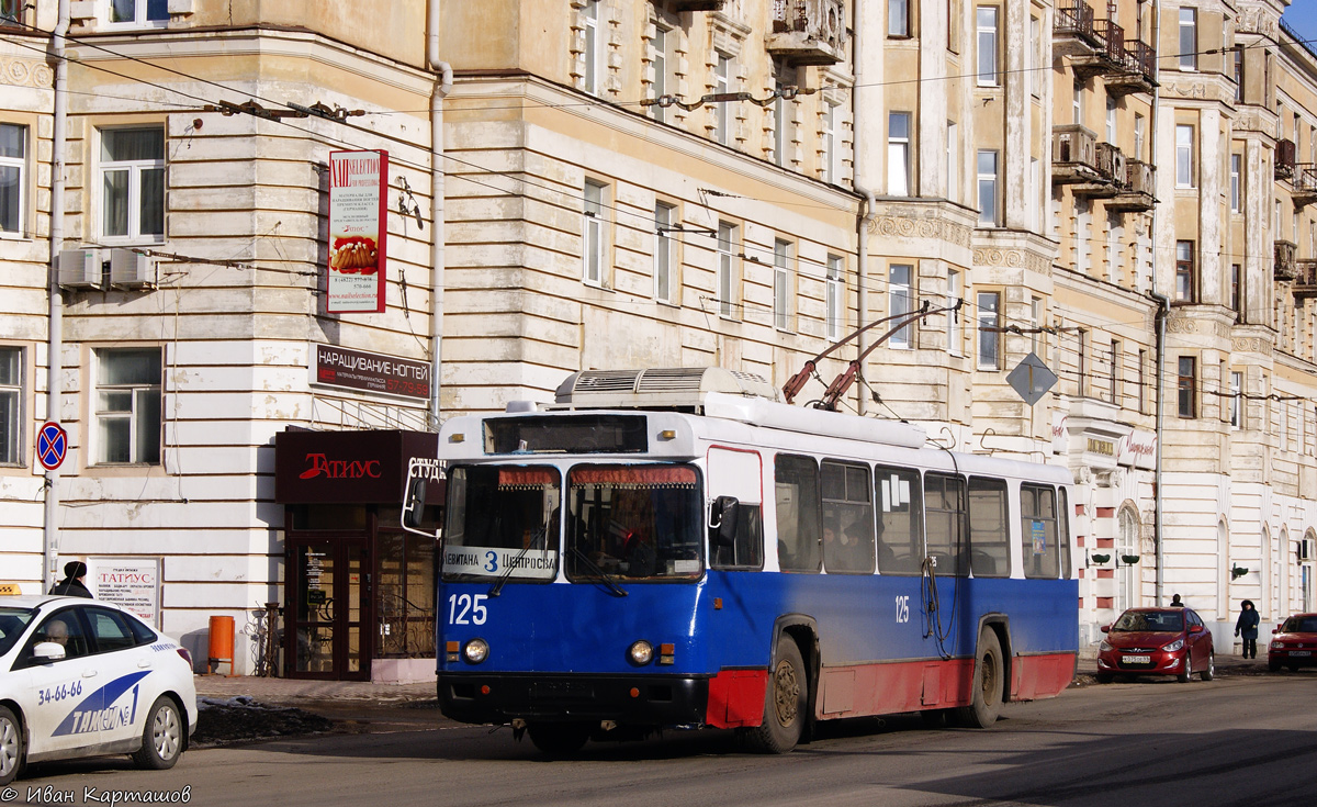 Тверь, БТЗ-5276-04 № 125; Тверь — Троллейбусные линии: Центральный район