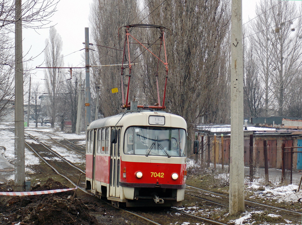 Харьков, Tatra T3SUCS № 7042