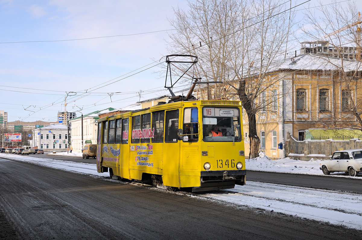 Челябинск, 71-605 (КТМ-5М3) № 1346 Челябинск, 71-605 (КТМ-5М3) № 1346