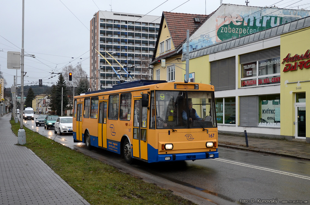 Злин, Škoda 14Tr11/6 № 167