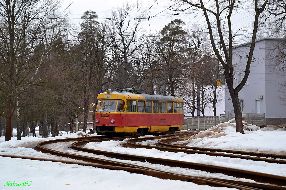 Киев, Tatra T3SU № 5955