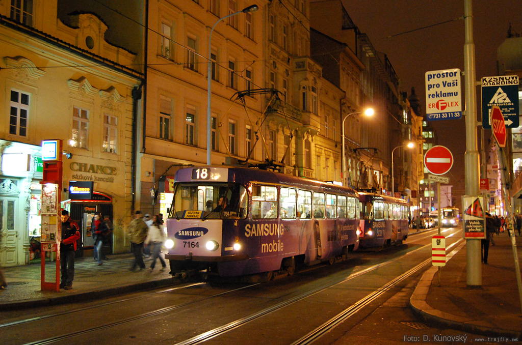 Прага, Tatra T3SUCS № 7164
