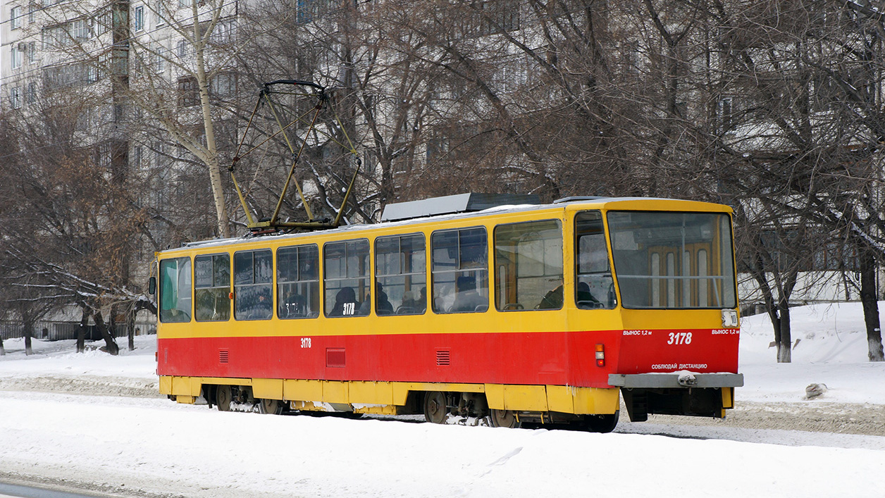 Барнаул, Tatra T6B5SU № 3178