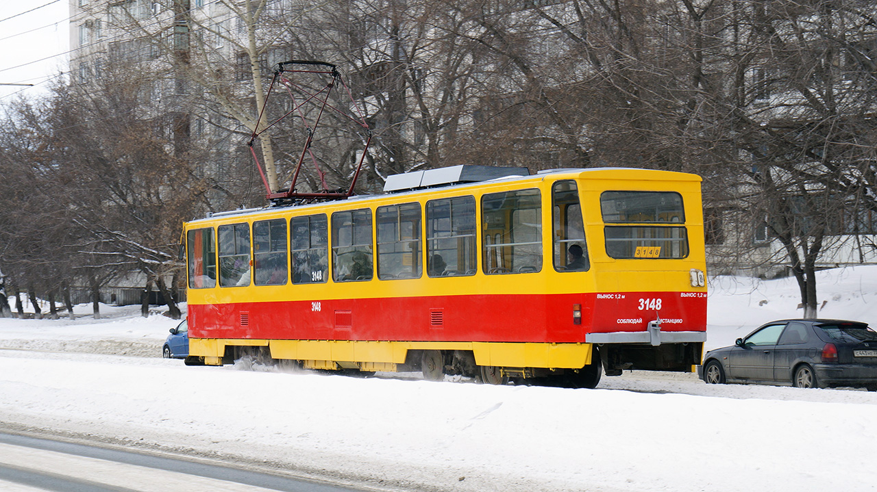 Барнаул, Tatra T6B5SU № 3148