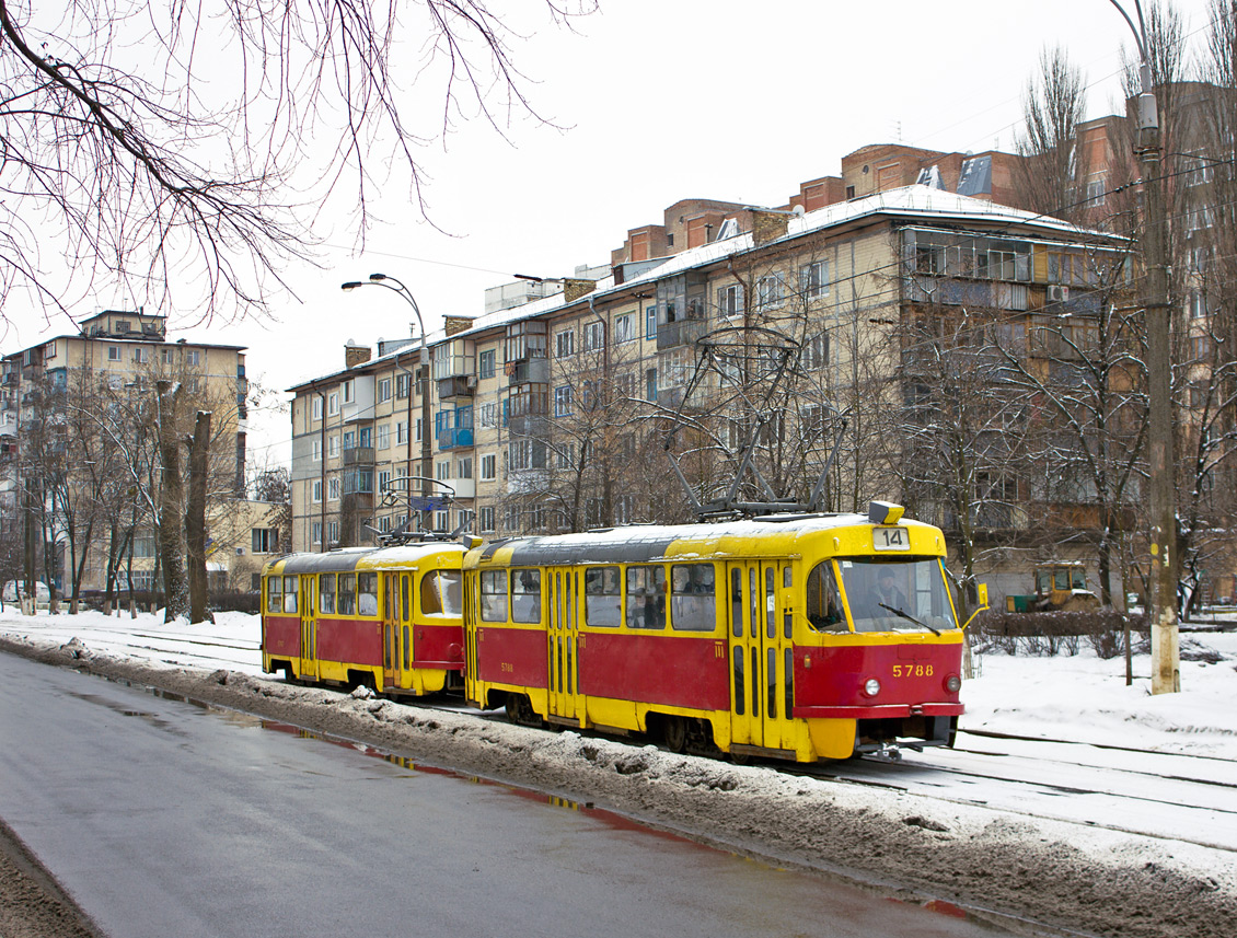 Киев, Tatra T3SU № 5788