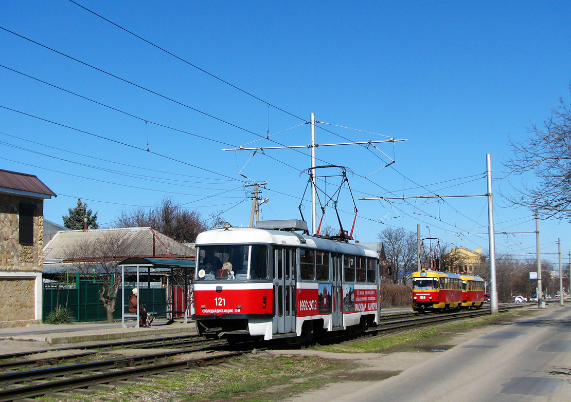 Краснодар, Tatra T3SU КВР МРПС № 121
