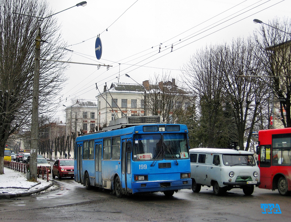 Луцк, ЛАЗ-52522 № 199