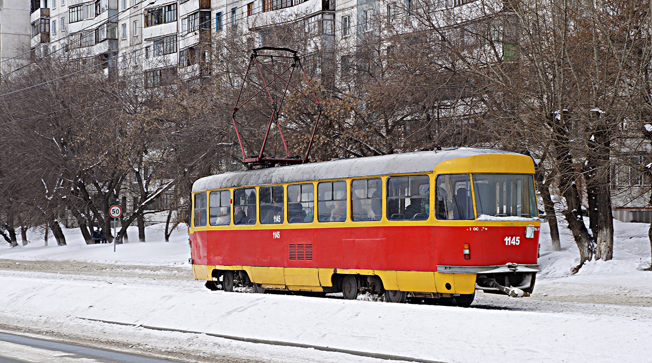 Барнаул, Tatra T3SU № 1145